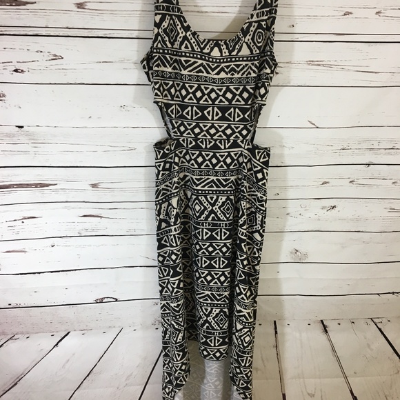 Vibe Sportswear Cut Out High Low Summer Dress - Picture 8 of 8